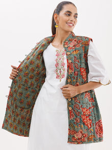 Shishir Tamanna Quilted Reversible Sleeveless Jacket