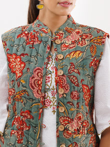 Shishir Tamanna Quilted Reversible Sleeveless Jacket