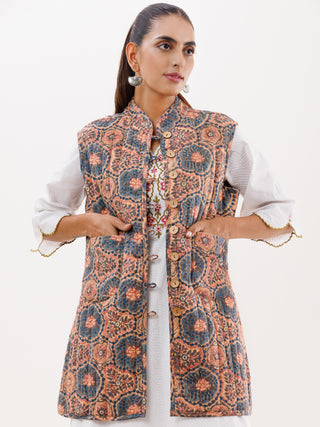 Shishir Nalini Quilted Reversible Sleeveless Jacket