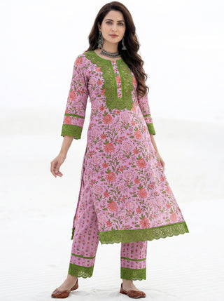 Aina Kashish Set Of Kurta Pants Dupatta