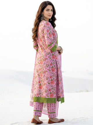 Aina Kashish Set Of Kurta Pants Dupatta