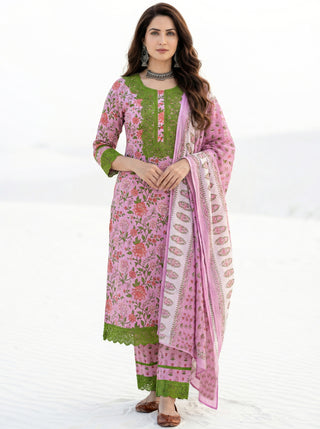 Aina Kashish Set Of Kurta Pants Dupatta
