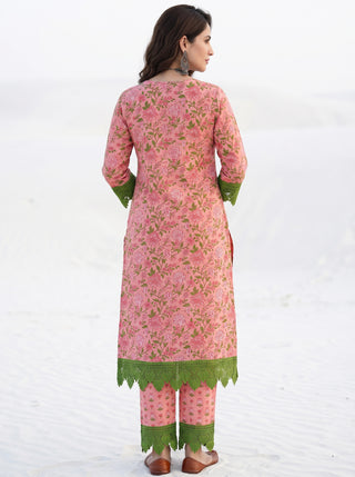 Aina Diya Set Of Kurta Pants Dupatta