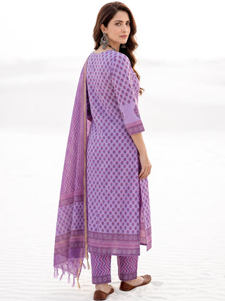 Aina Rafaya Set Of Kurta Salwar Pants & Dupatta