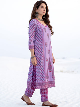 Aina Rafaya Set Of Kurta Salwar Pants & Dupatta