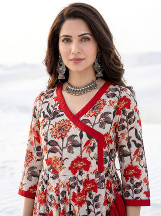 Fiza Raag Long Flared Dress