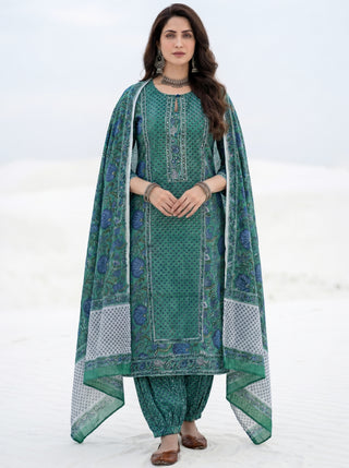 Aina Riwaaj Set Of Kurta Salwar Pants & Dupatta