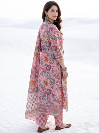Aina Kalashi Set Of Kurta Salwar Pants & Dupatta