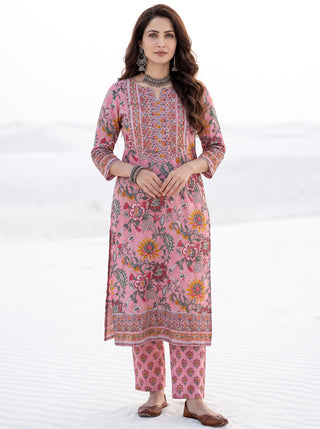 Aina Kalashi Set Of Kurta Salwar Pants & Dupatta