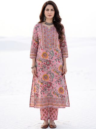 Aina Kalashi Set Of Kurta Salwar Pants & Dupatta