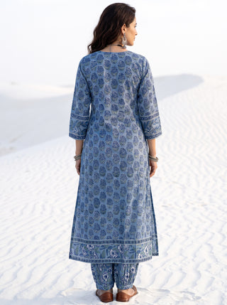 Aina Manara Set Of  Kurta Salwar Pants & Dupatta