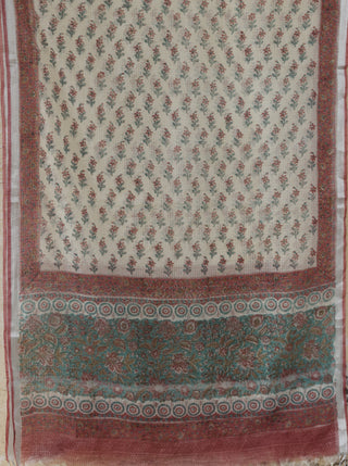Aina Kashi Set Of Angrakha Kurta Pants & Dupatta