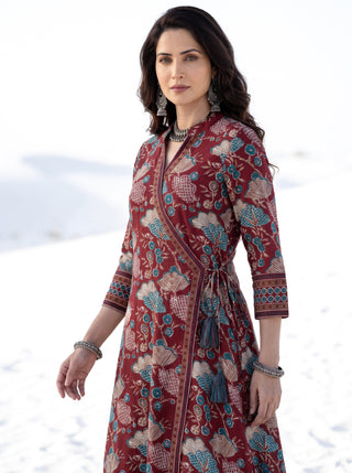 Aina Kashi Angrakha Kurta
