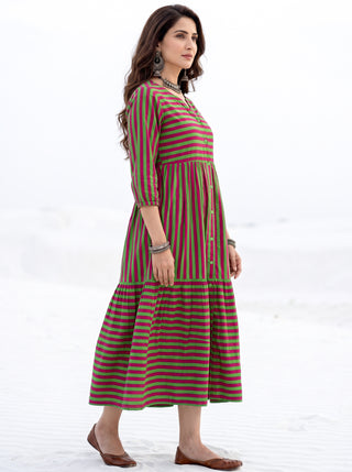 Fiza Rehnuma Flared Dress