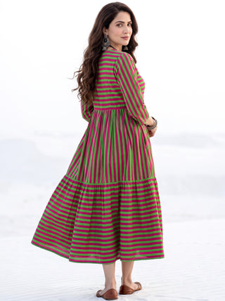 Fiza Rehnuma Flared Dress
