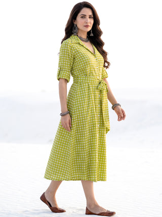 Fiza Meer Flared Dress