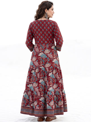 Fiza Raya Flared Dress