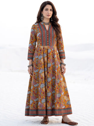 Fiza Roma Flared Dress