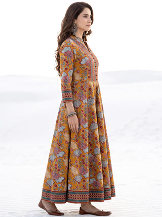 Fiza Roma Flared Dress