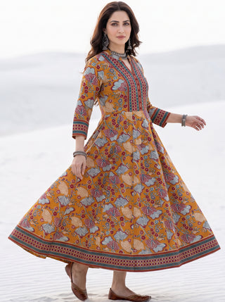 Fiza Roma Flared Dress