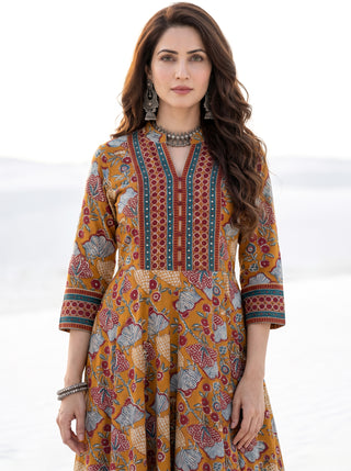 Fiza Roma Flared Dress