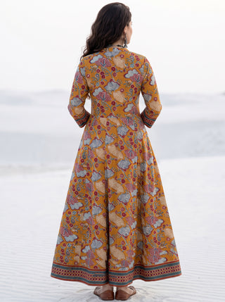 Fiza Roma Flared Dress