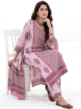 Aina Rahee Set Of  Kurta  Pants & Dupatta