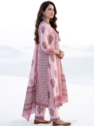 Aina Rahee Set Of  Kurta  Pants & Dupatta