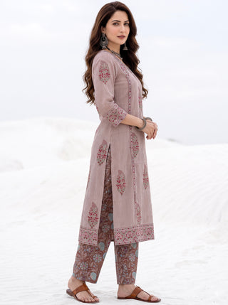 Aina Shreshtha Set Of  Kurta  Pants & Dupatta