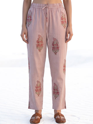 Aina Jariya Set Of Angrakha Kurta Pants & Dupatta