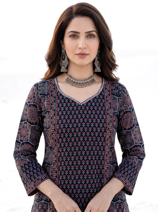 Ajrakh Darpana Kurta