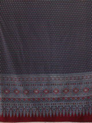 Hand Block Printed Cotton Fabric Per Meter - F001F3127
