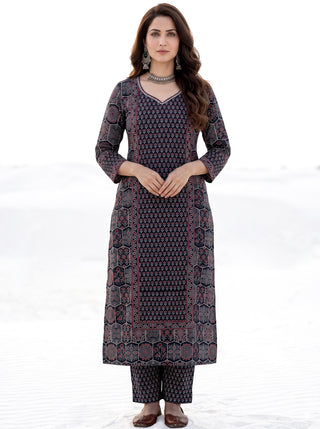 Ajrakh Darpana Kurta