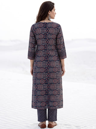 Ajrakh Darpana Kurta