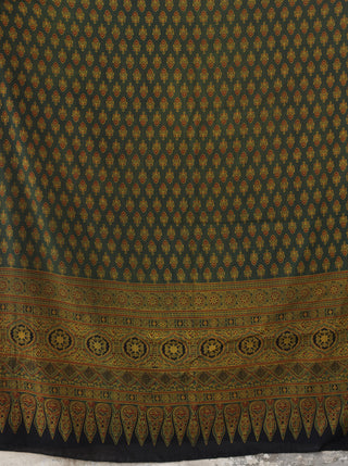 Ajrakh Ranya Cotton Dupatta