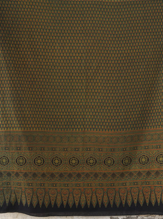Ajrakh Vismay Set of Kurta Salwar Pants & Dupatta