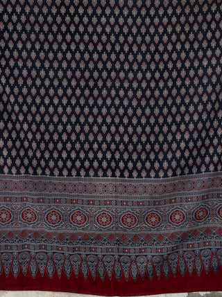 Ajrakh Vilasa Set of Kurta Pants & Dupatta