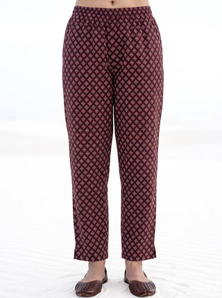 Ajrakh Kaari Pant