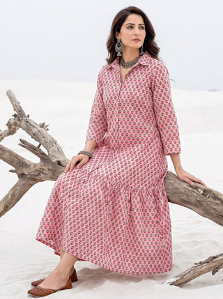 Fiza Aazma Flared Dress