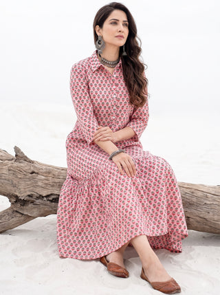 Fiza Aazma Flared Dress
