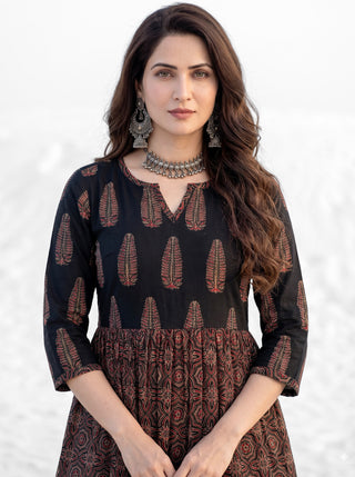 Fiza Bairan Flared  Dress