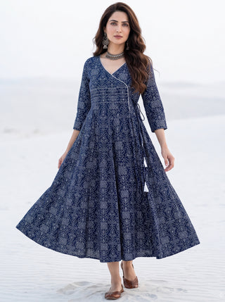Fiza Odina Flared  Dress
