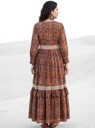 Fiza Arajan Flared  Dress