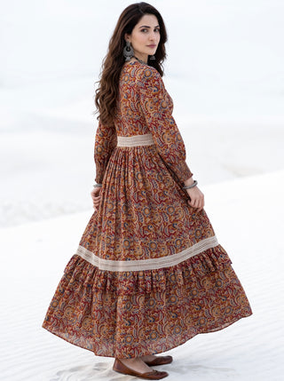 Fiza Arajan Flared  Dress