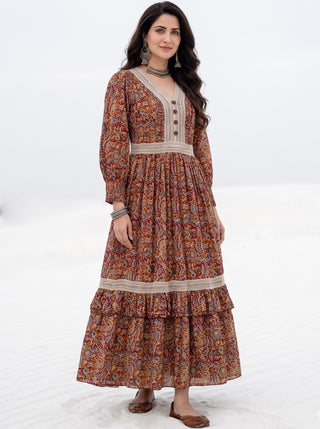 Fiza Arajan Flared  Dress