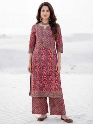 Aina Nia Set Of Kurta Pants Dupatta