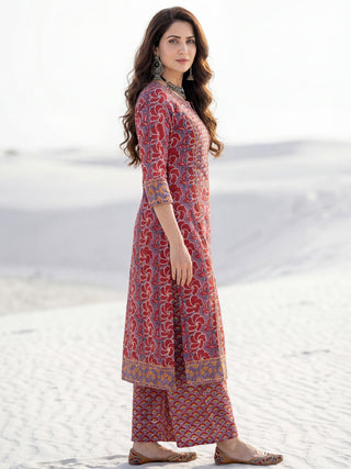 Aina Nia Set Of Kurta Pants Dupatta