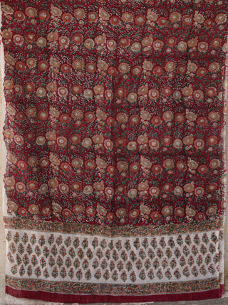 Aina Miran Set Of Kali Kurta Pants & Dupatta