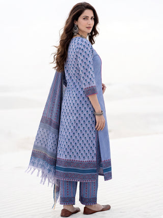 Aina Ralaga Set Of Kurta Pants & Dupatta