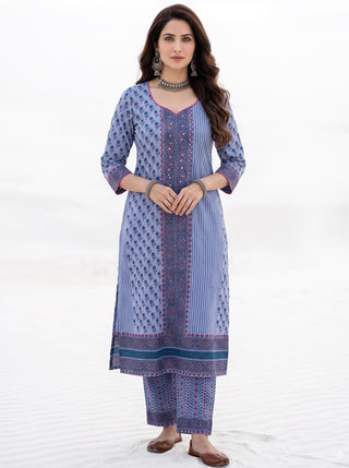 Aina Ralaga Set Of Kurta Pants & Dupatta